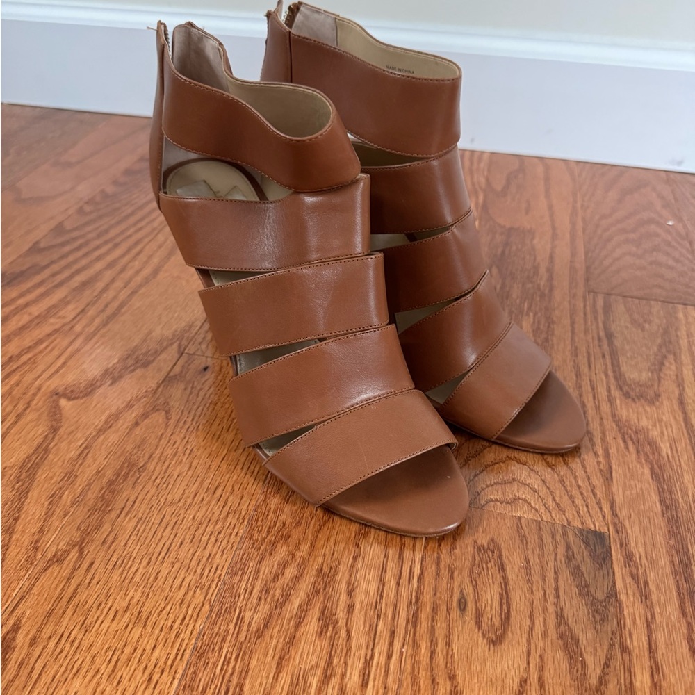 MICHAEL Michael Kors Tan Strappy Heels